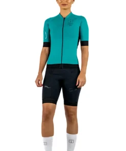 Camisa Ciclismo Racing Evo Jade - Feminina