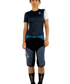 T-Shirt Enduro Black White - Feminina