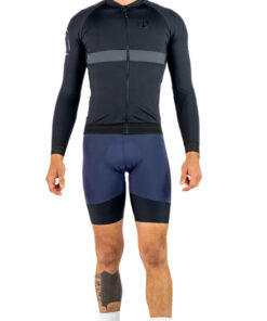 Camisa Ciclismo Manga Longa Dark - Masculina
